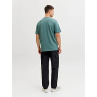 Jack&Jones JCOFUSION CHEST BRAND TEE SS CREW NOOS Petrol Yeşili Erkek T-Shirt 12289936