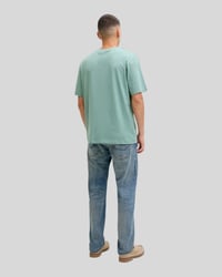Jack&Jones JJELOGO TEE SS O-NECK 2 COL SS26 SN Açık Mavi Erkek T-Shirt 12288016