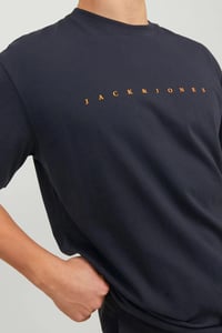 Jack&Jones JJESTAR JJ TEE SS NOOS Lacivert Erkek T-Shirt 12234746