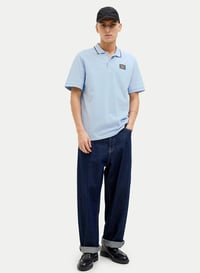 Jack&Jones JJHUDSON POLO SS Mavi Erkek Gömlek 12269238