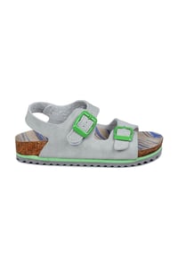 Jump JUMP 50023 ÇİFT TOKALI Gri Unisex Çocuk Sandalet