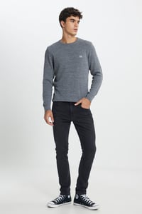 Lee Luke Slim Tapered Jean Pantolon Siyah Erkek Kot Pantolon L719IZHL