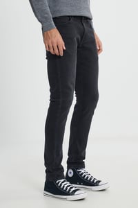 Lee Luke Slim Tapered Jean Pantolon Siyah Erkek Kot Pantolon L719IZHL