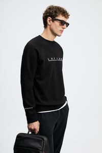 Lufian COOPER Siyah Erkek Sweatshirt 112030198