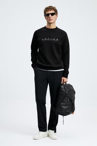 Lufian COOPER Siyah Erkek Sweatshirt 112030198