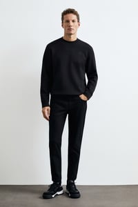 Lufian GRAND Siyah Erkek Sweatshirt 112030192