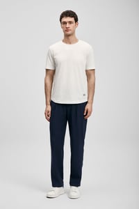 Lufian JUNYA Kırık Beyaz Erkek T-Shirt 111020312