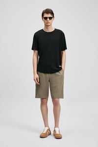 Lufian JUNYA Siyah Erkek T-Shirt 111020312