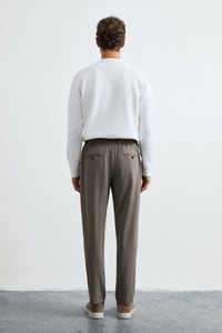 Lufian LOGAN Kırık Beyaz Erkek Sweatshirt 112030194
