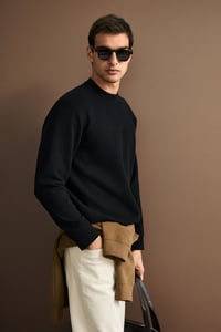 Lufian LOGAN Siyah Erkek Sweatshirt 112030194