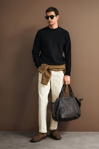 Lufian LOGAN Siyah Erkek Sweatshirt 112030194