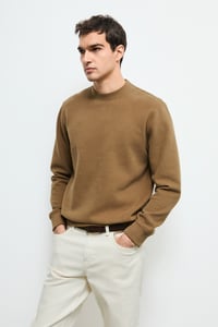 Lufian LOGAN Taba Erkek Sweatshirt 112030194