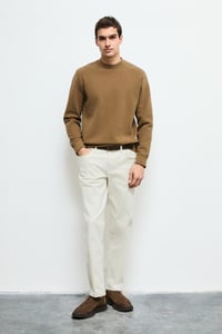 Lufian LOGAN Taba Erkek Sweatshirt 112030194