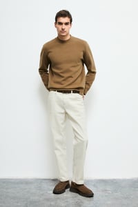 Lufian LOGAN Taba Erkek Sweatshirt 112030194