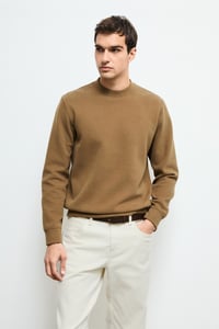 Lufian LOGAN Taba Erkek Sweatshirt 112030194