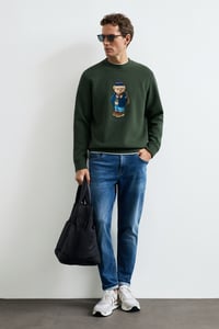 Lufian MILES Yeşil Erkek Sweatshirt 112030201