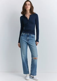 Mavi BARCELONA Mid Blue Denim Denim Kadın Kot Pantolon M101047-89197