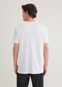 Mavi BASIC TİŞÖRT Beyaz Beyaz Erkek T-Shirt M0610360-620