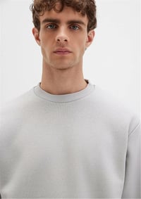 Mavi BİSİKLET YAKA SWEATSHIRT  Açık Gri Gri Erkek Sweatshirt M0S10276-81582