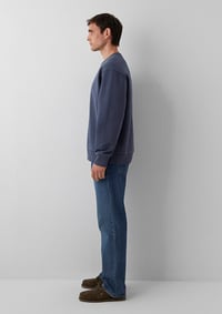 Mavi BİSİKLET YAKA SWEATSHIRT  Ombre Mavi Lacivert Erkek Sweatshirt M0S10276-70759