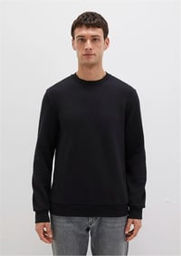 Mavi BİSİKLET YAKA SWEATSHIRT  Siyah Siyah Erkek Sweatshirt M0S10457-900