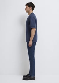 Mavi BİSİKLET YAKA TİŞÖRT Gece Lacivert Lacivert Erkek T-Shirt M0611614-70490