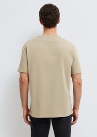 Mavi BİSİKLET YAKA TİŞÖRT Seneca Rock Bej Erkek T-Shirt M0611596-70360