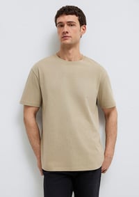 Mavi BİSİKLET YAKA TİŞÖRT Seneca Rock Bej Erkek T-Shirt M0611596-70360