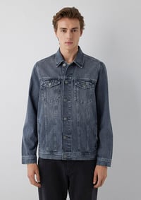 Mavi DRAKE Dolphin Grey Classic Denim Denim Erkek Ceket M010143-A4066