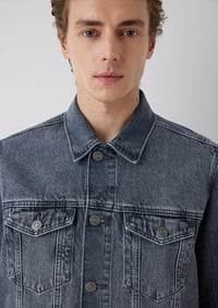 Mavi DRAKE Dolphin Grey Classic Denim Denim Erkek Ceket M010143-A4066