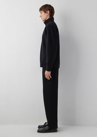 Mavi FULL ZIP SWEATSHIRT Siyah Siyah Erkek Sweatshirt M0S10628-900
