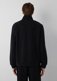 Mavi FULL ZIP SWEATSHIRT Siyah Siyah Erkek Sweatshirt M0S10628-900
