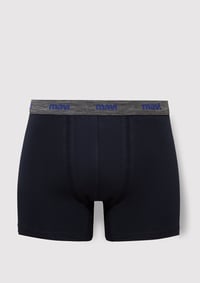 Mavi İÇ ÇAMAŞIRI Koyu Lacivert Lacivert Erkek Boxer M0911178-70500