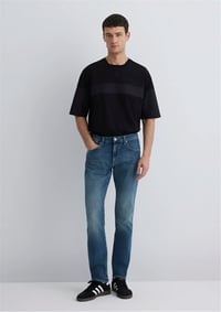 Mavi JAKE Mavi Pro Indigo Puslu Comfort Lacivert Erkek Kot Pantolon M0042289336