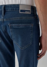 Mavi JAKE Premium Blue Puslu İndigo Mavisi Mavi Erkek Kot Pantolon M00422A4026