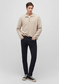 Mavi JAMES Lux Black Antrasit Siyah Erkek Kot Pantolon M0042487866