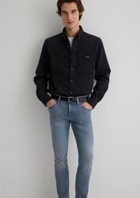 Mavi JAYDEN Mavi Black Koyu Gri Antrasit Erkek Gömlek M0211065-89297