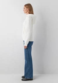 Mavi KAPİŞONLU SWEATSHIRT Hindistan Cevizi Kırık Beyaz Kadın Sweatshirt M167299-80194