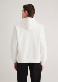 Mavi KAPÜŞONLU SWEATSHIRT Antique white Beyaz Erkek Sweatshirt M065809-34519