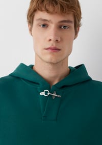 Mavi KAPÜŞONLU SWEATSHIRT Orman Yeşili Yeşil Erkek Sweatshirt M0S20144-71932