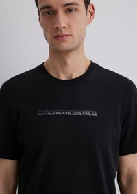 Mavi KISA KOL TİŞÖRT Siyah Siyah Erkek T-Shirt M0612647-900