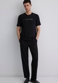 Mavi KISA KOL TİŞÖRT Siyah Siyah Erkek T-Shirt M0612647-900