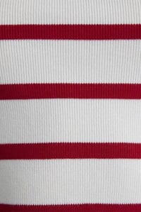 Mavi KOLSUZ TRiKO Scarlet Sage Stripe Kırmızı Kadın Kazak M1710672-88044