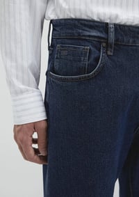 Mavi LiSBON Used Dark indigo Classic Denim Erkek Kot Pantolon M0010039-91240