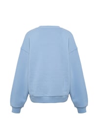 Mavi LOGO BASKILI SWEATSHIRT Puslu Mavi Açık Mavi Kadın Sweatshirt M1S10419-70831