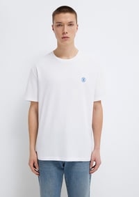 Mavi LOGO NAKIŞLI TİŞÖRT Beyaz Beyaz Erkek T-Shirt M067074-620
