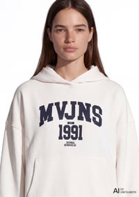 Mavi LOGO SWEATSHIRT Hindistan Cevizi Kırık Beyaz Kadın Sweatshirt M1S20141-80194