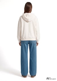 Mavi LOGO SWEATSHIRT Hindistan Cevizi Kırık Beyaz Kadın Sweatshirt M1S20141-80194