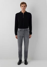 Mavi MADRID Mavi Black Gri Gri Erkek Kot Pantolon M000152-A4081