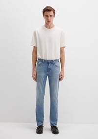 Mavi MARCUS Mid Sky Mavi Black Denim Erkek Kot Pantolon M0035189346